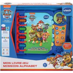 Livre jeu alphabet La Pat'Patrouille