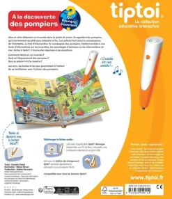 Livre Tip Toi - A la découverte des pompiers