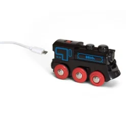 Locomotive rechargeable avec mini câble USB