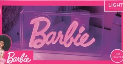 Logo Barbie Led Néon - Lampe Néon Décorative
