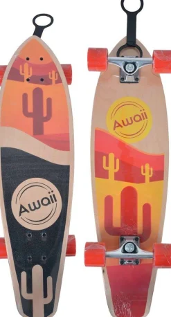 Longboard 32 Awaii Design Cactus