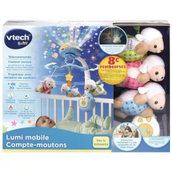 Lumi mobile compte-mouton bleu