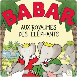 Lunii - Coffret album Babar au royaume Livre audio interactif