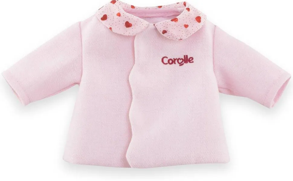 Ma Corolle : Manteau pétales de coeurs