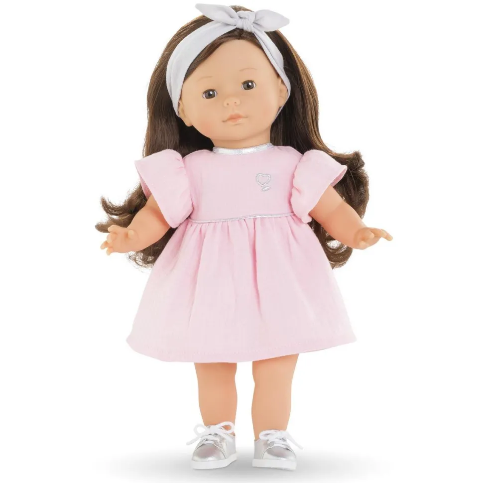 Ma Corolle - Robe rose et bandeau