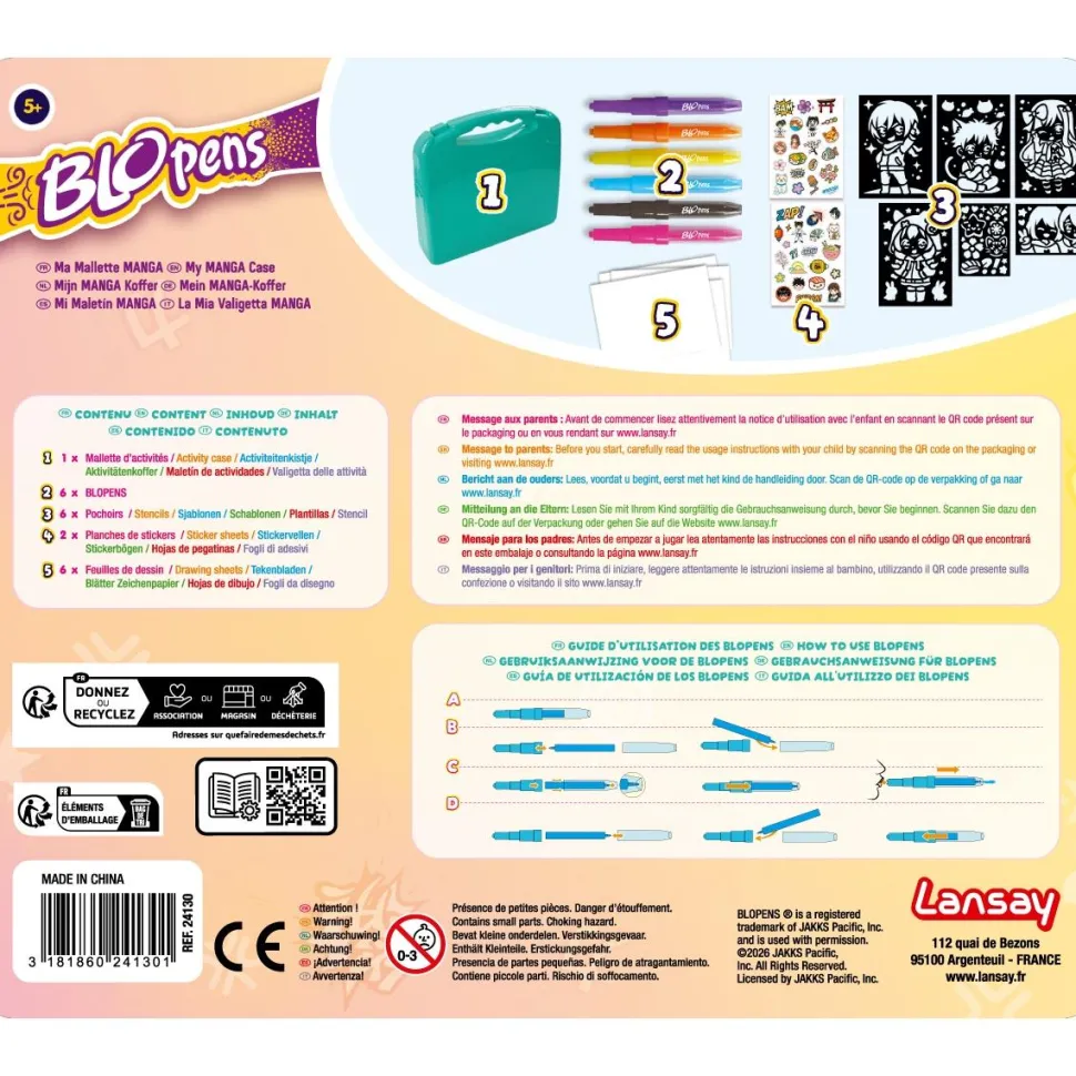 Ma malette Blopens manga
