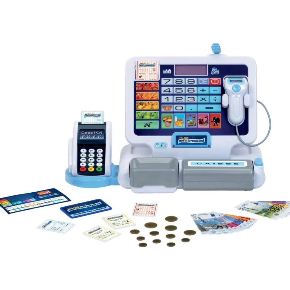 Ma super caisse enregisteuse et accessoires