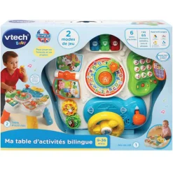 Ma table d'activités bilingue