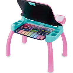 Magi bureau interactif et musical 6 en 1 rose
