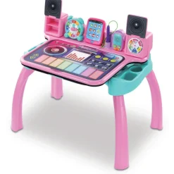 Magi bureau interactif et musical 6 en 1 rose