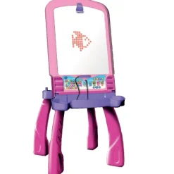 Magi chevalet interactif 3 en 1 rose