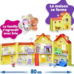 Maison de la grande famille Peppa Pig