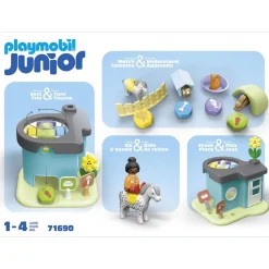 Maison des animaux Playmobil Junior 71690