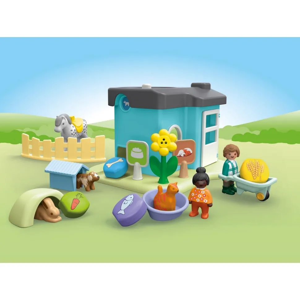 Maison des animaux Playmobil Junior 71690