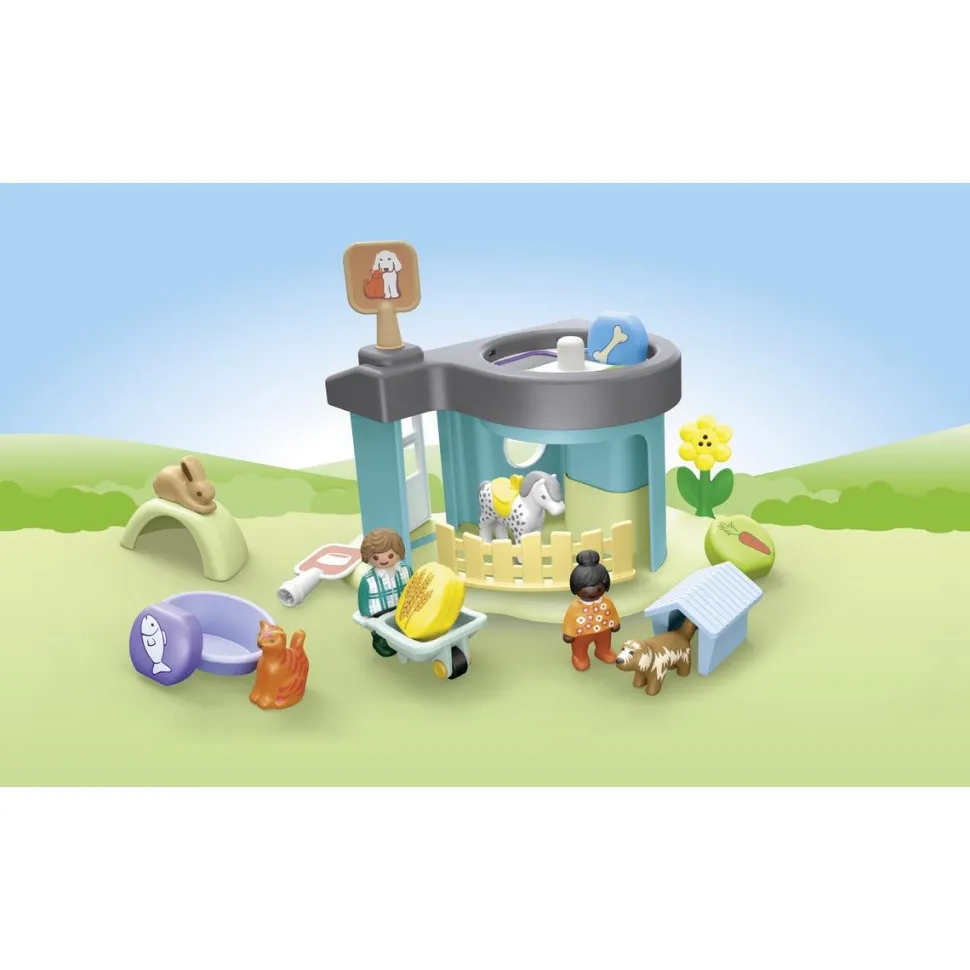Maison des animaux Playmobil Junior 71690
