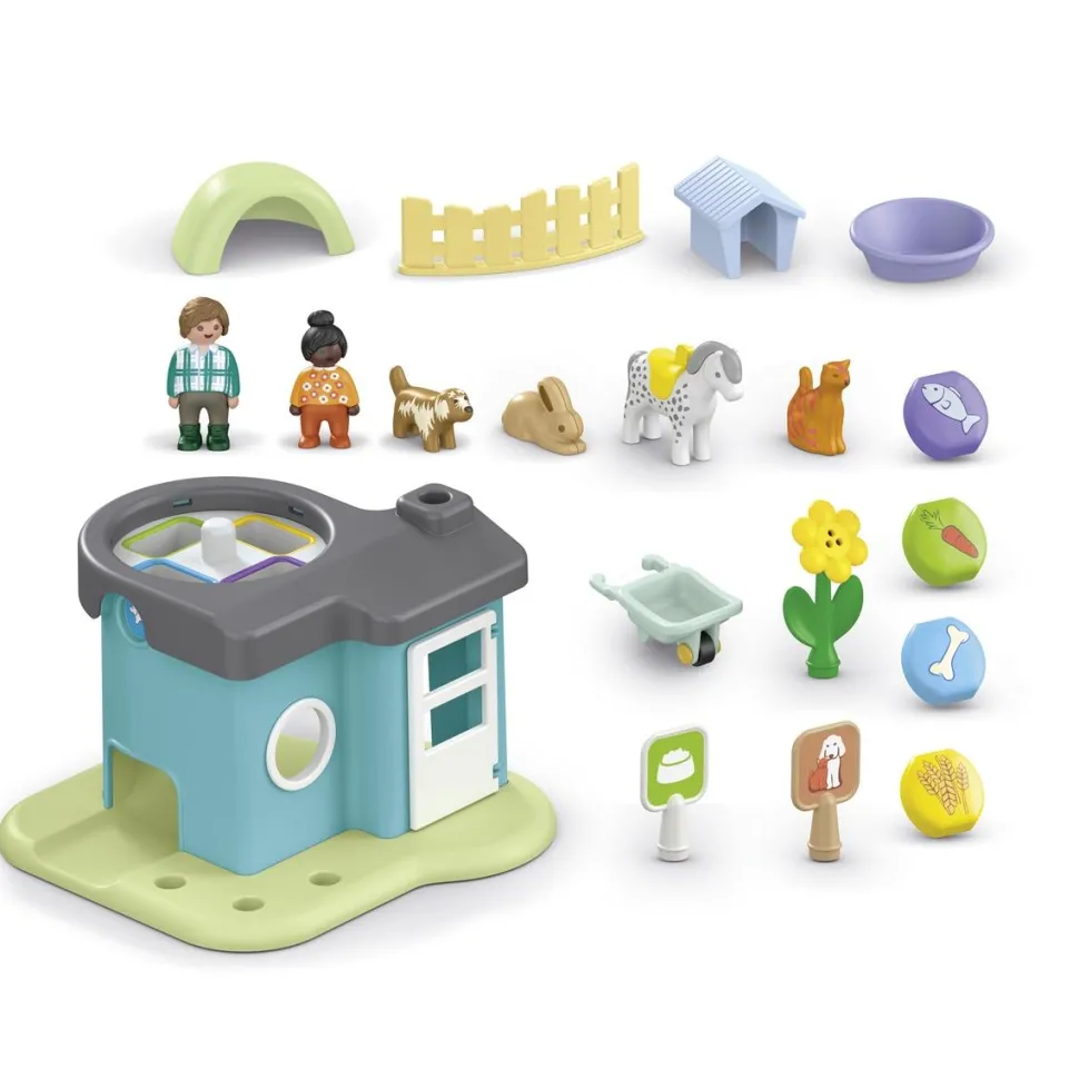 Maison des animaux Playmobil Junior 71690