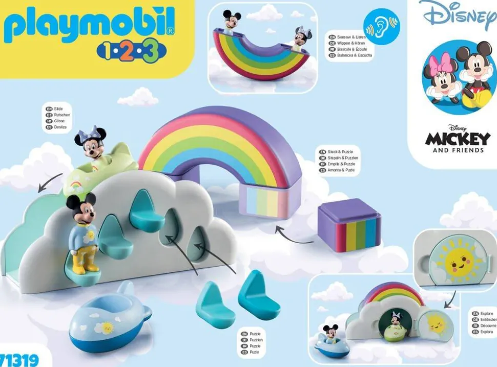 Maison des Nuages de Minnie et Mickey Playmobil 123 - 71319