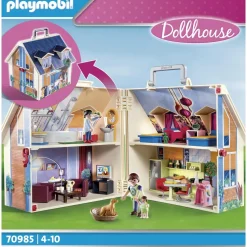 Maison transportable Playmobil Dollhouse 70985