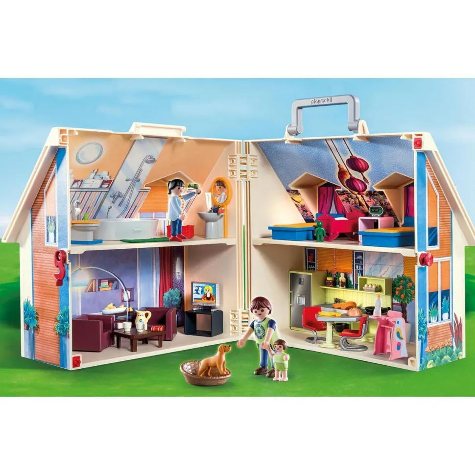 Maison transportable Playmobil Dollhouse 70985