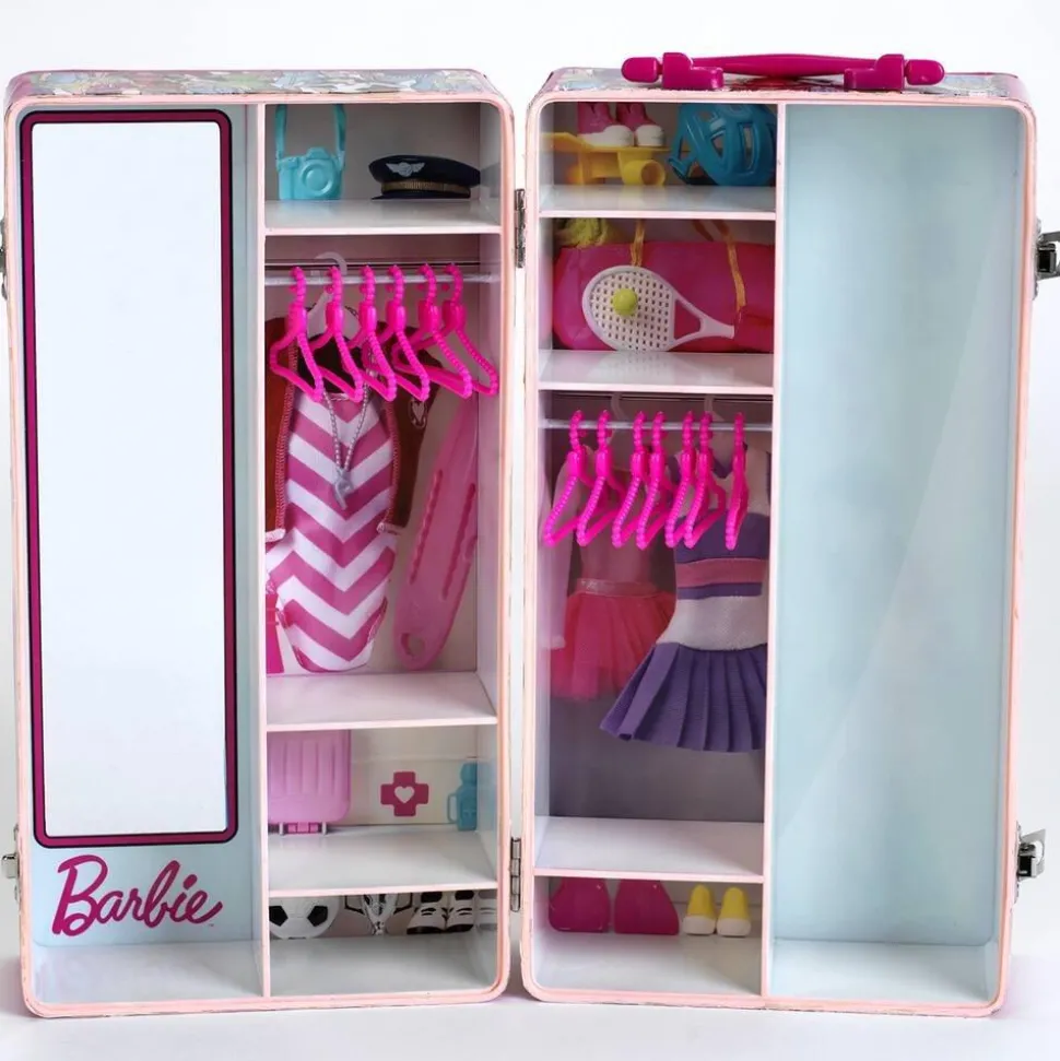 Mallette Armoire Barbie Klein