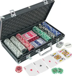 Mallette De Poker 300 Jetons Nom D'un Pion