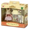 Maman Lapin chocolat et réfrigérateur – Sylvanian Families 2202