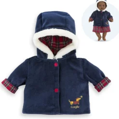 Manteau Corolle en fêtes pour poupon 36 cm