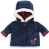 Manteau Corolle en fêtes pour poupon 30 cm