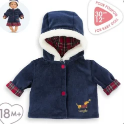 Manteau Corolle en fêtes pour poupon 30 cm