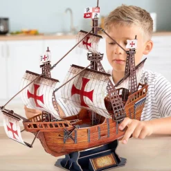 Maquette 3D Explora 204 pièces - Bateau Santa Maria