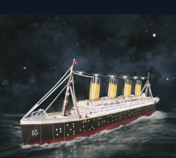 Maquette 3D Explora 266 pièces Titanic ave éclairage LED