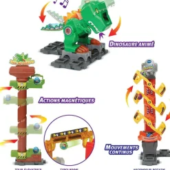 Marble Rush - Dino adventures - Ensemble Magnétique