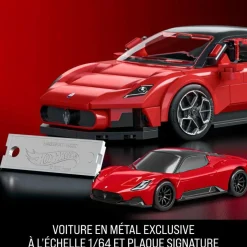 Maserati Hot Wheels à construire Mattel Brick Shop