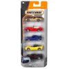 Matchbox - Pack de 5 véhicules 1:64