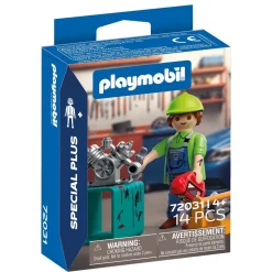 Mécanicien & outils Playmobil Spécial Plus 72031