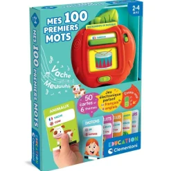 Mes 100 premiers mots bilingues Francais/Anglais - Education Clementoni