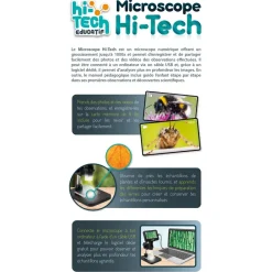 Microscope Hi-Tech éducatif et numérique