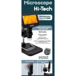 Microscope Hi-Tech éducatif et numérique