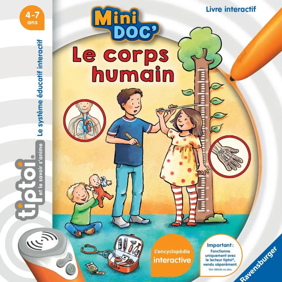 Mini Doc Tiptoi - Découvrir Le Corps Humain
