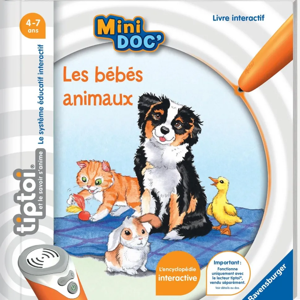 Mini doc Tiptoi les bébés animaux