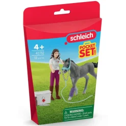 Mme kramer et son poulain - Mini monde Schleich