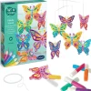 Mobile Vitrail Papillons - Création D'art