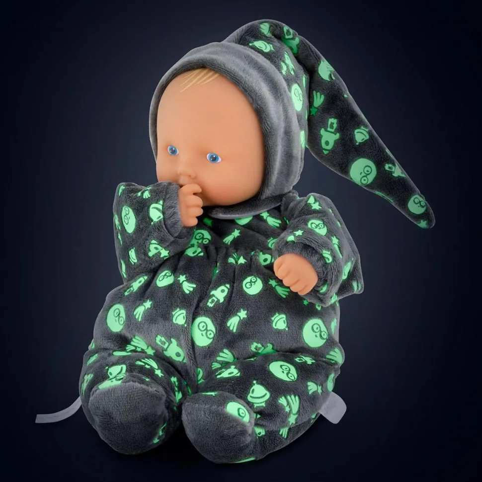 Mon doudou Babipouce brille dans la nuit