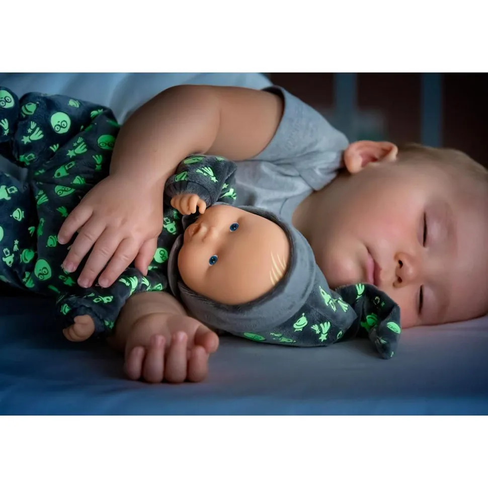 Mon doudou Babipouce brille dans la nuit