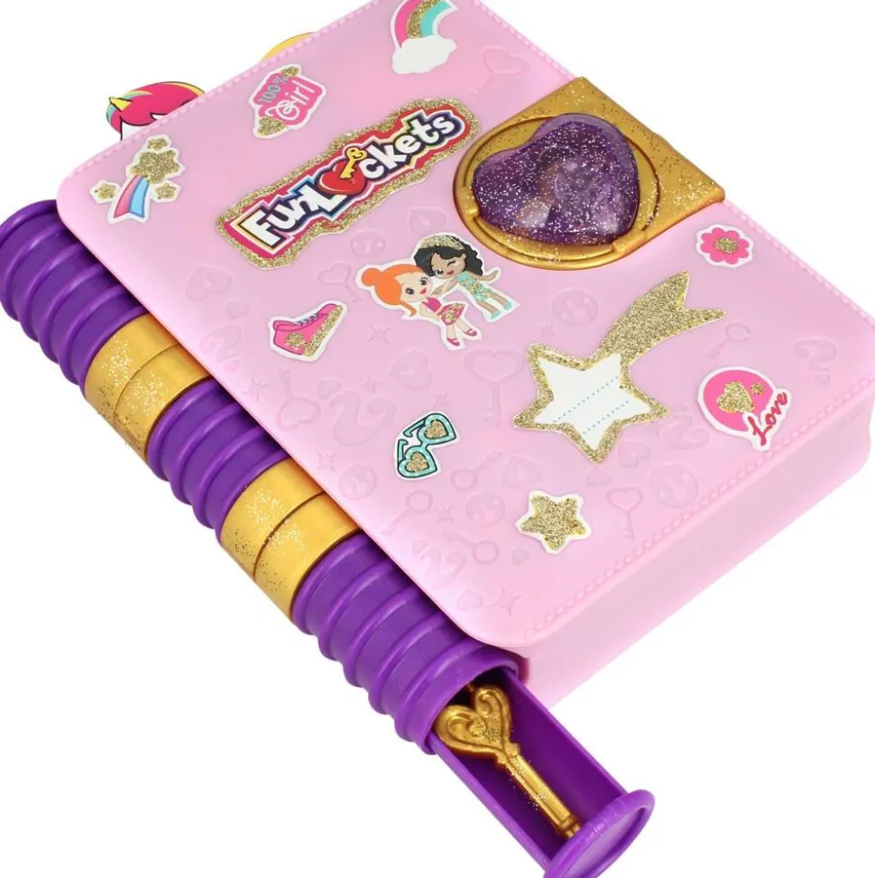 Mon journal à secret pailleté - Funlockets