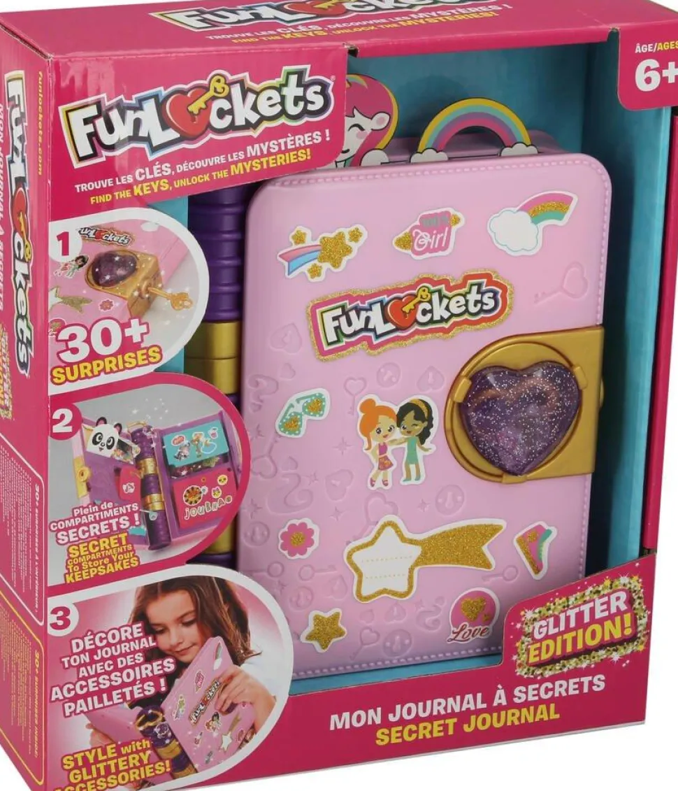 Mon journal à secret pailleté - Funlockets