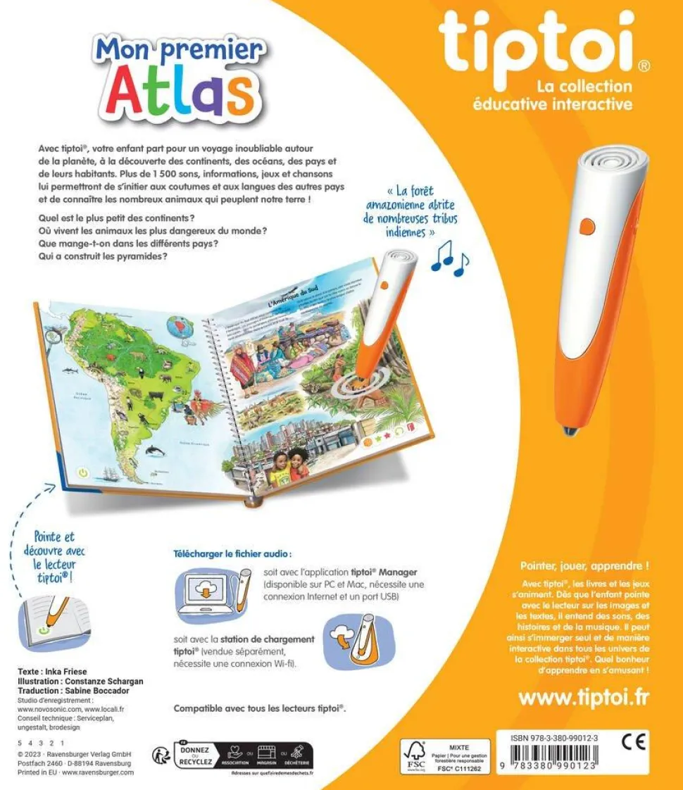 Mon premier Atlas Tip Toi