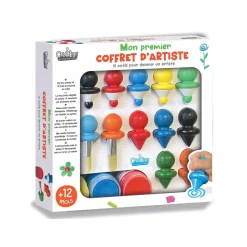 Mon premier coffret d'artiste - crayons, feutres et peintures