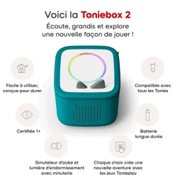 Mon premier coffret Toniebox 2 vert océan