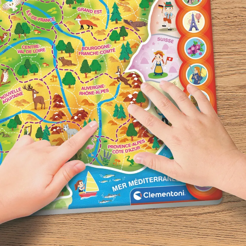 Mon puzzle de la France magnétique
